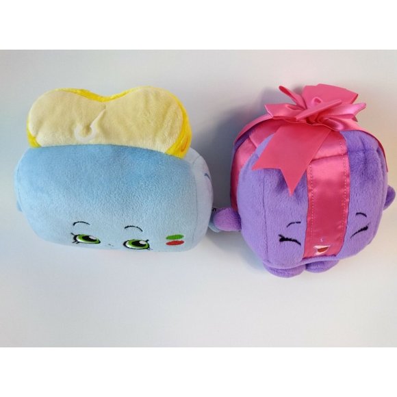 Shopkins Miss Pressy Present Purple Gift Box + Toasty POP Blue Toaster Plushie - Picture 3 of 12
